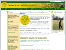 Tablet Screenshot of junior.avonvalleyrunners.org.uk